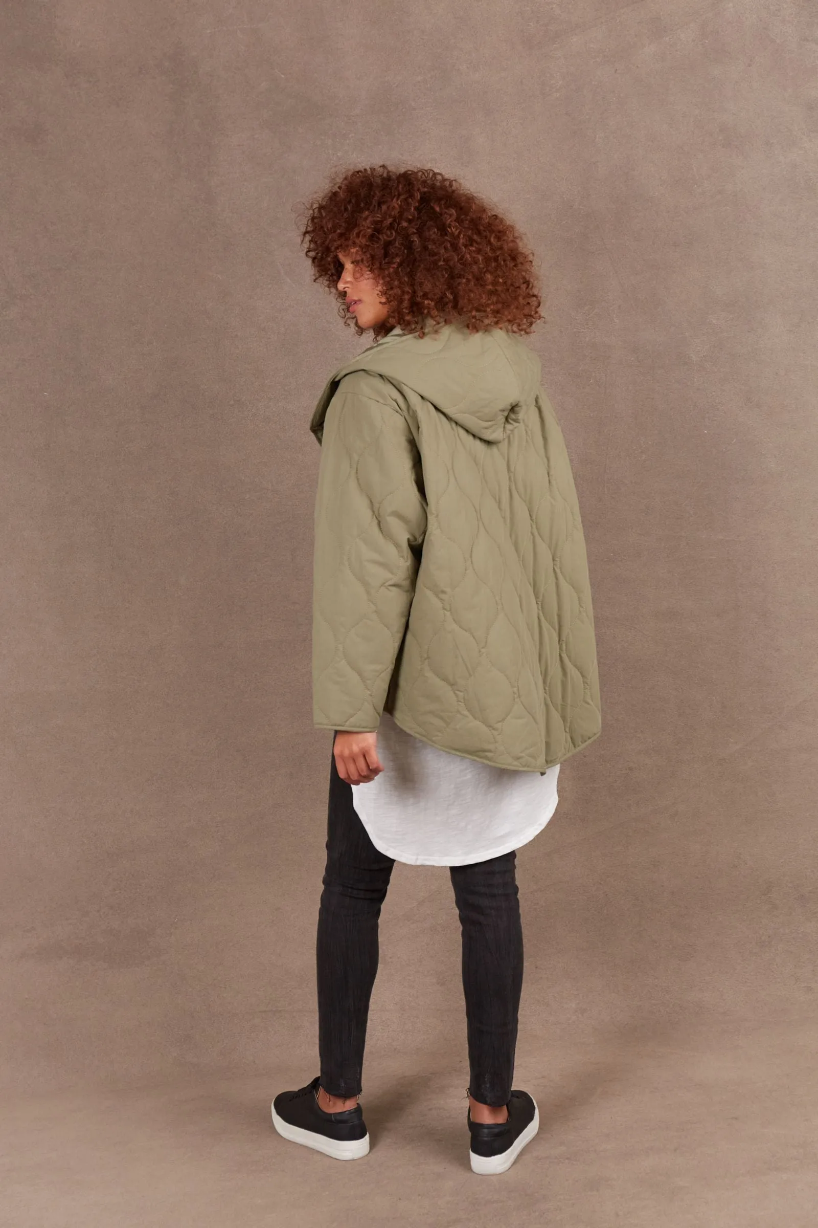 Ribe Hood Jacket - Sage