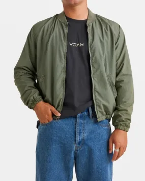 RVCA "Vacancy" Bomber Jacket - Sage Leaf