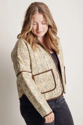 Sage Green Quilted Jacket