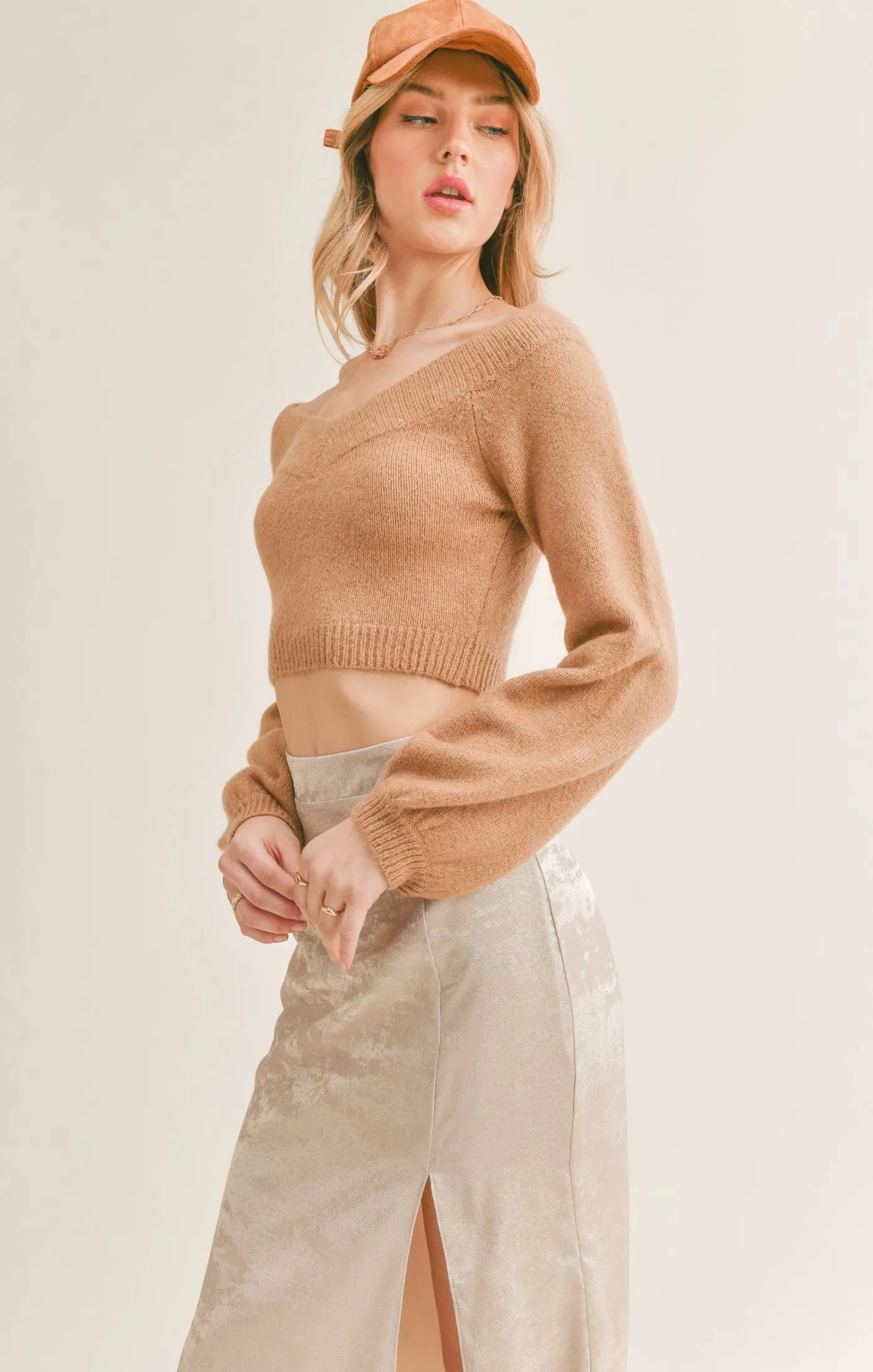 Sage the Label Happy Hour Off The Shoulder Sweater