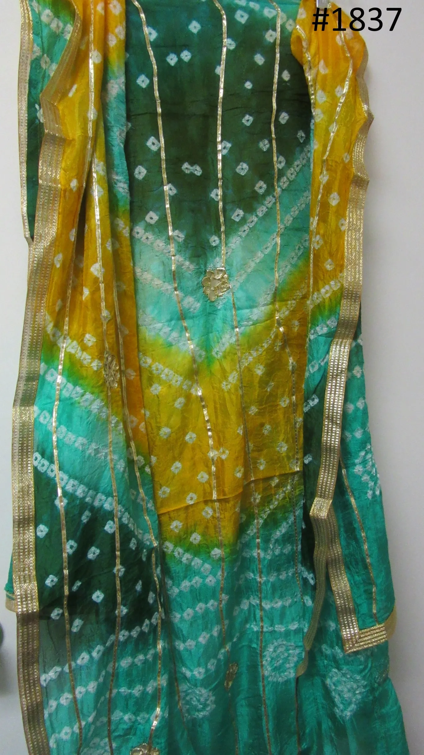 Scarf 2151844 Silk Finish Bandhage Dupatta Chunni Shawl