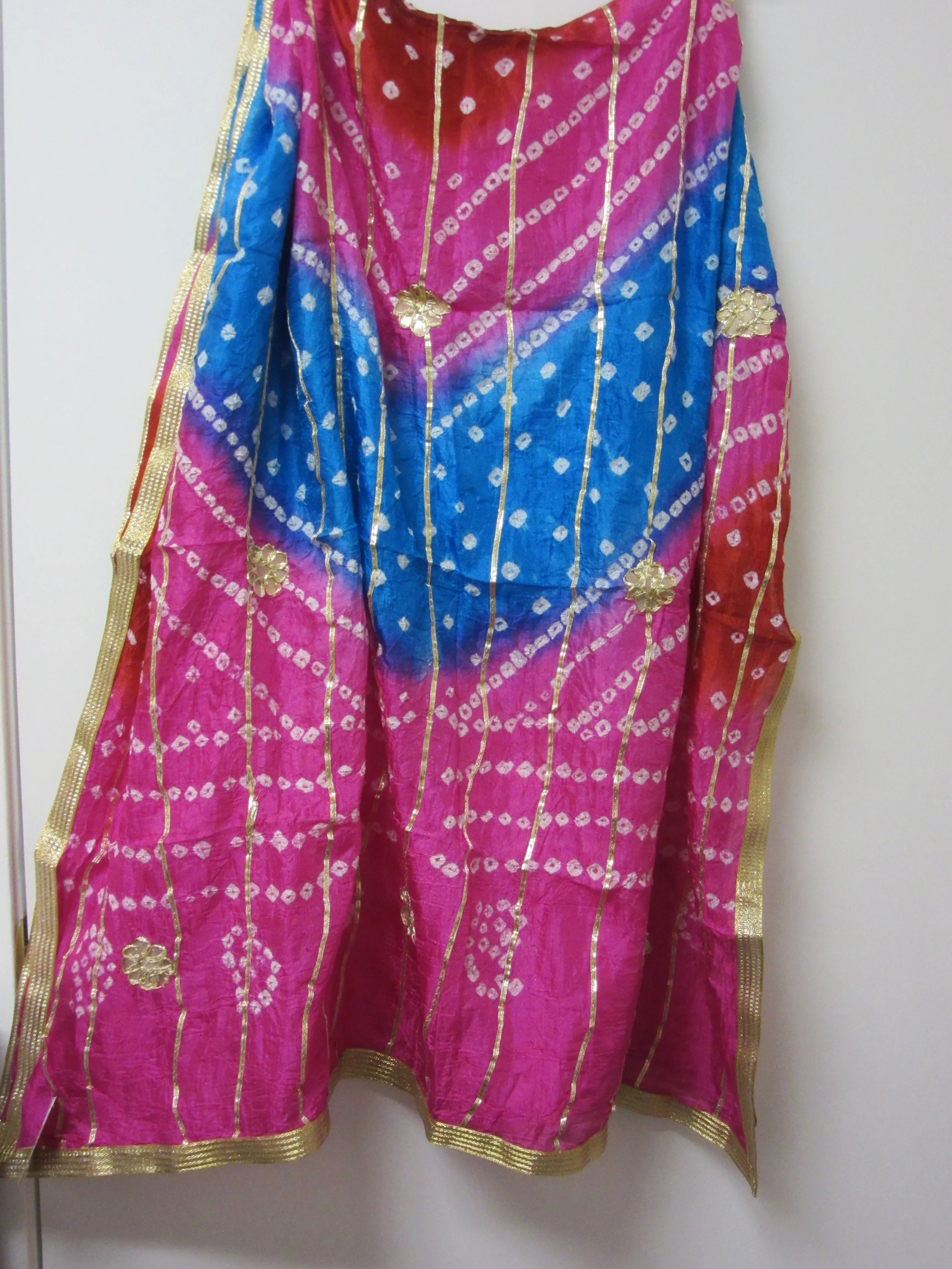 Scarf 2151844 Silk Finish Bandhage Dupatta Chunni Shawl