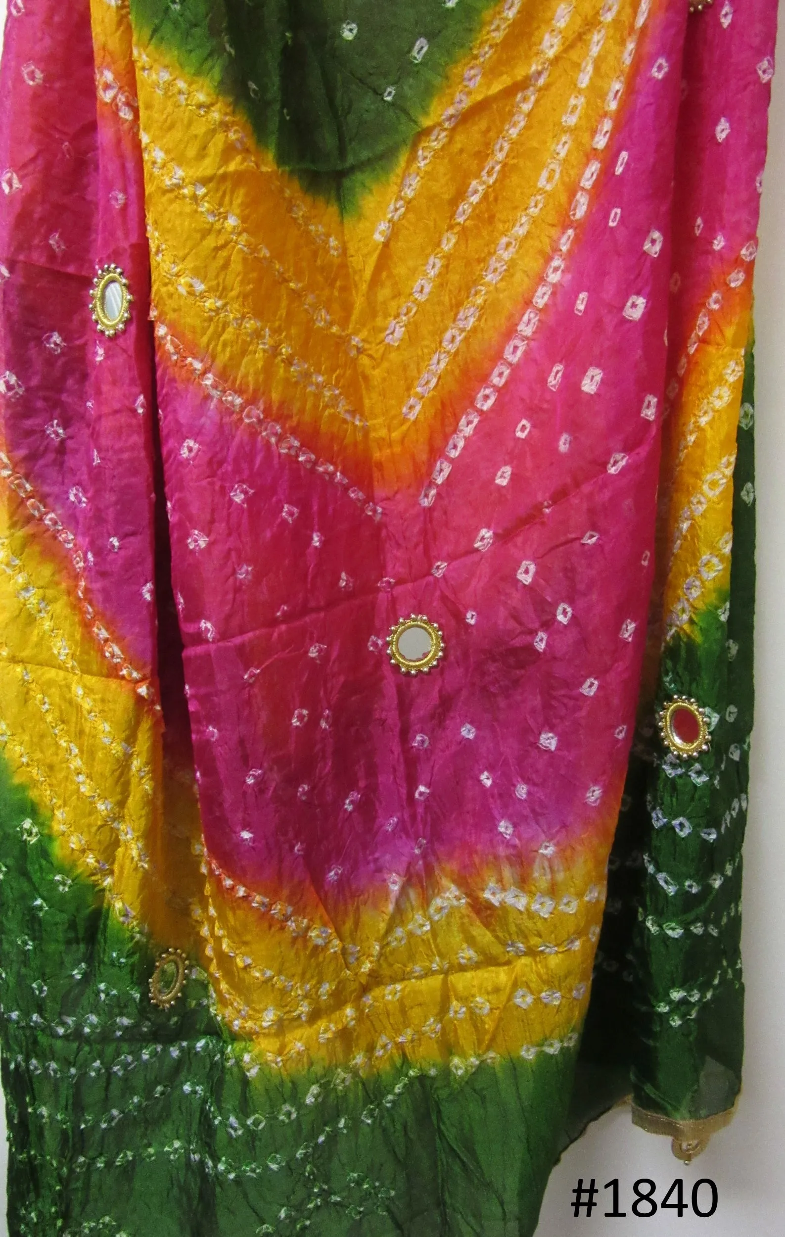 Scarf 2151844 Silk Finish Bandhage Dupatta Chunni Shawl