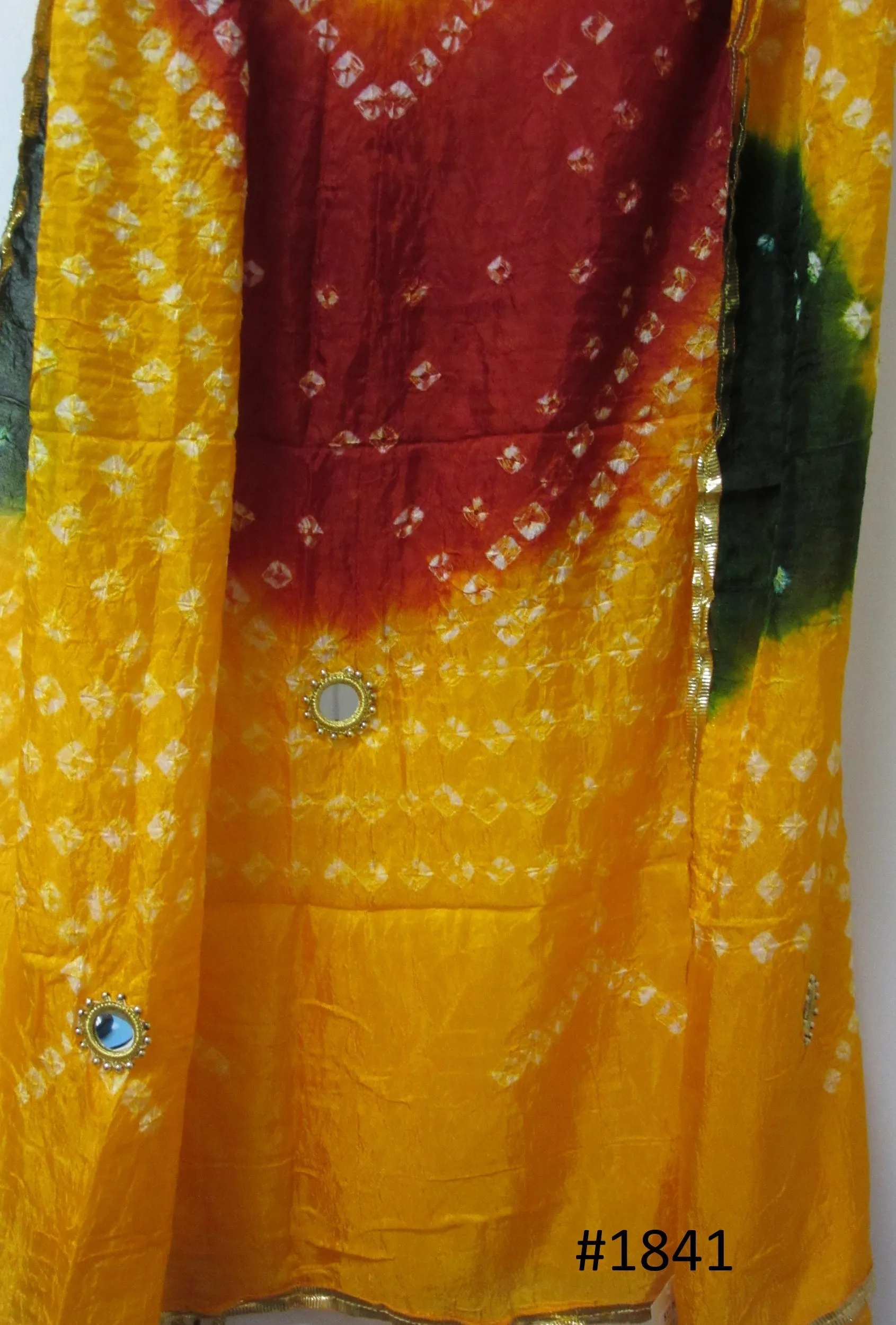 Scarf 2151844 Silk Finish Bandhage Dupatta Chunni Shawl