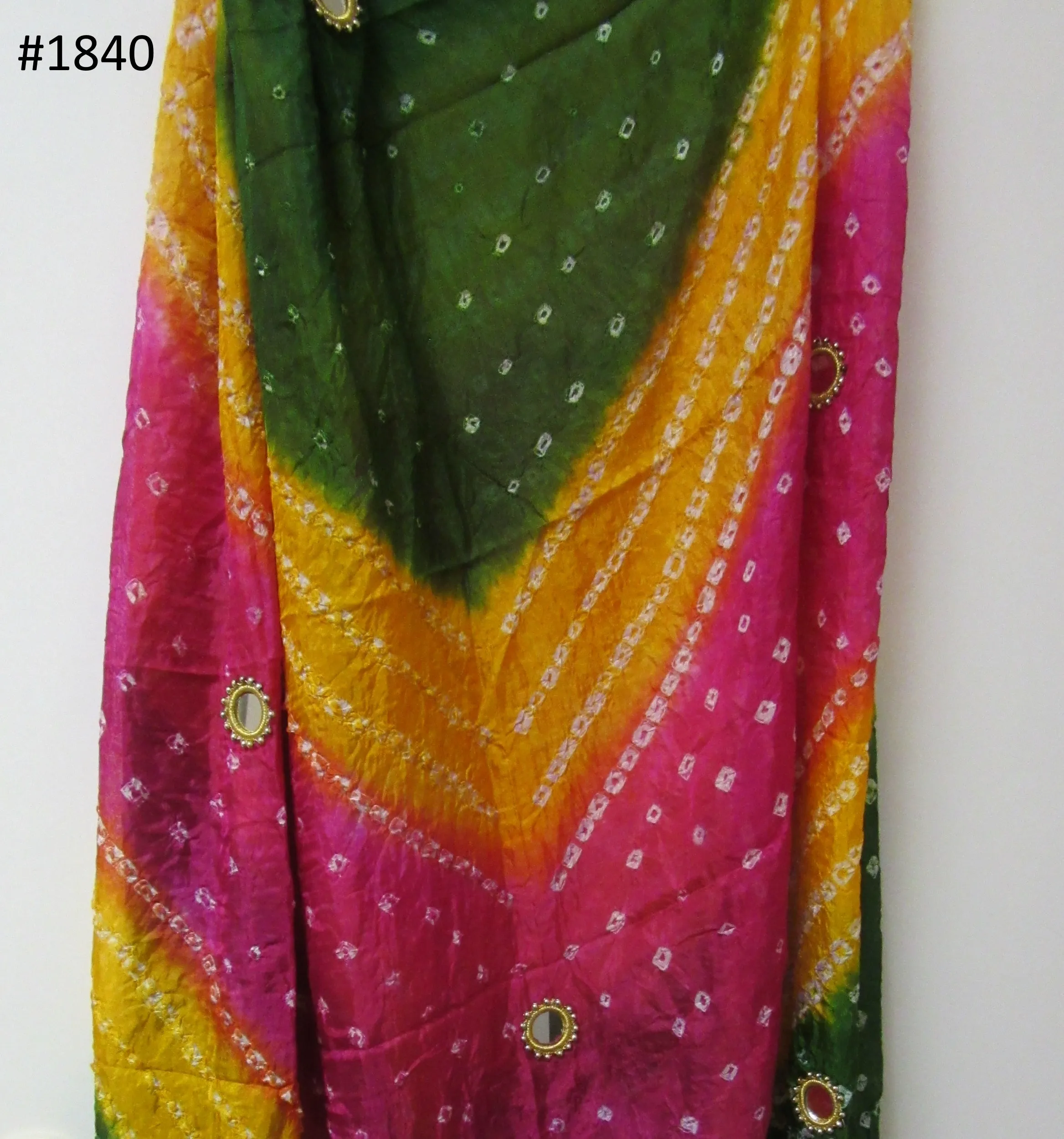 Scarf 2151844 Silk Finish Bandhage Dupatta Chunni Shawl