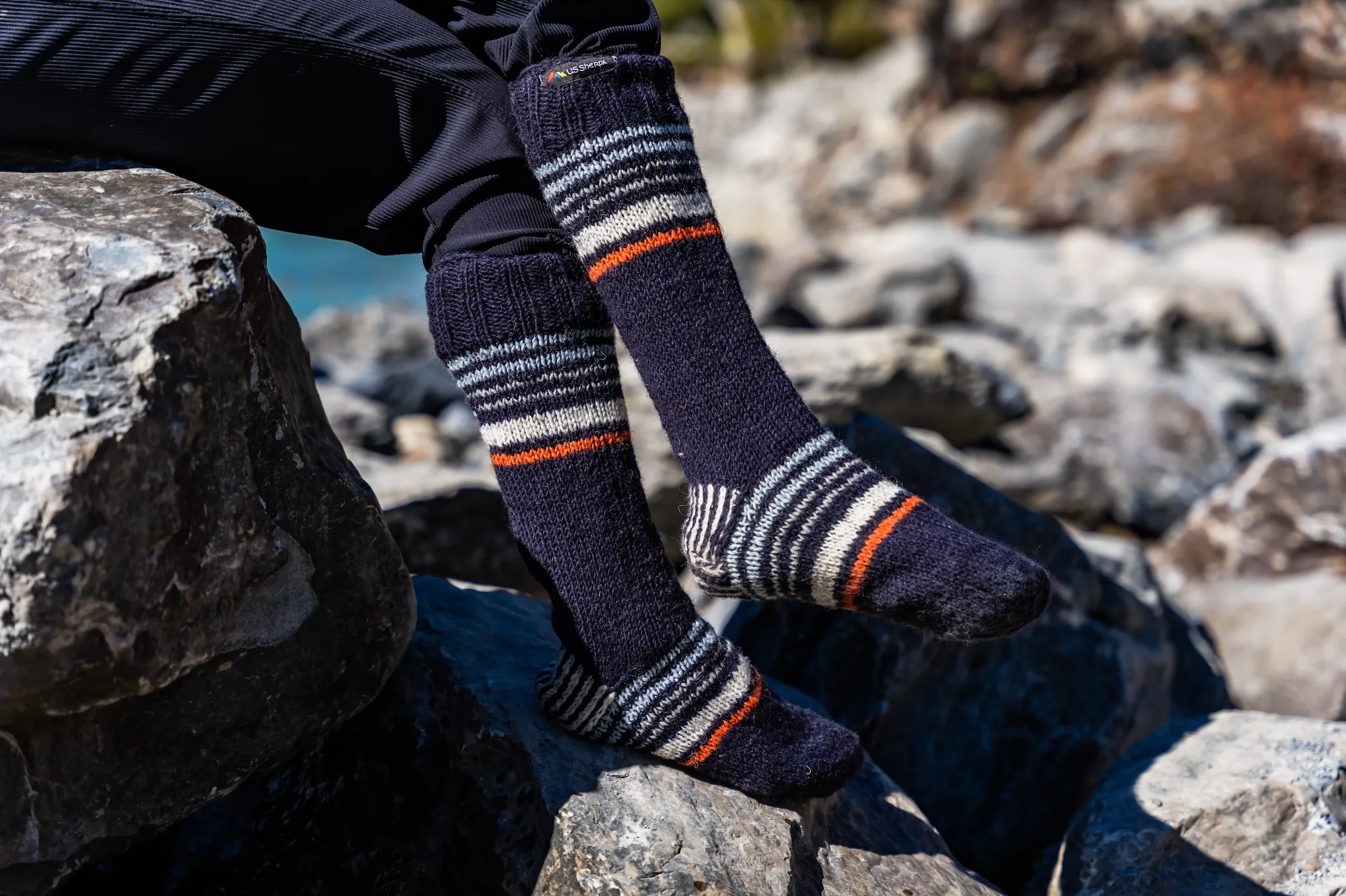 Sherpa Socks Ocean