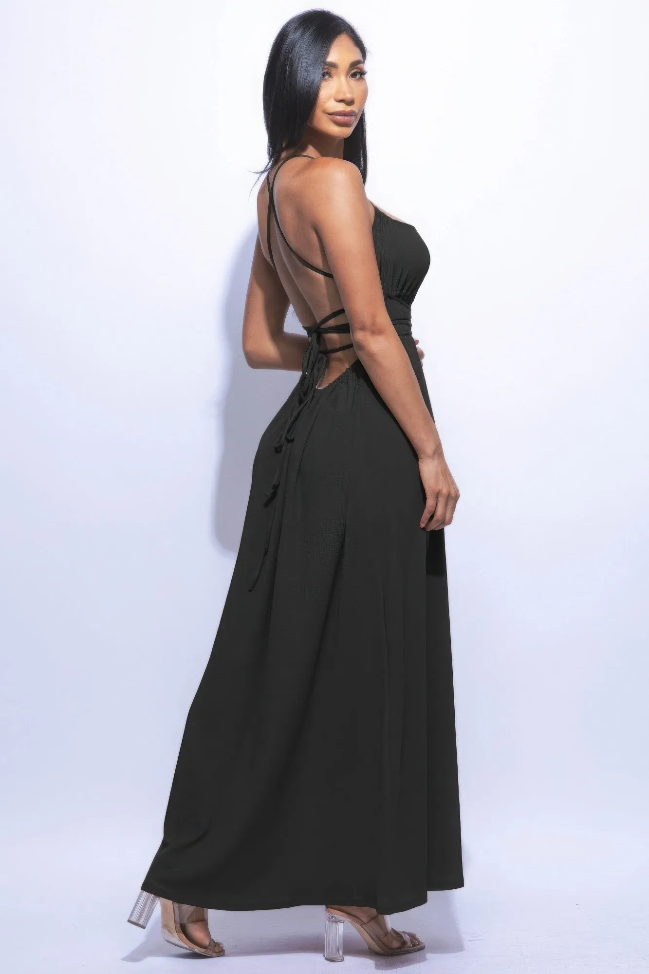 Side Slit Maxi Skirt