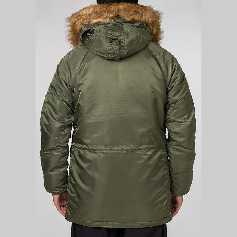 Slim Fit N-3B Parka - Sage