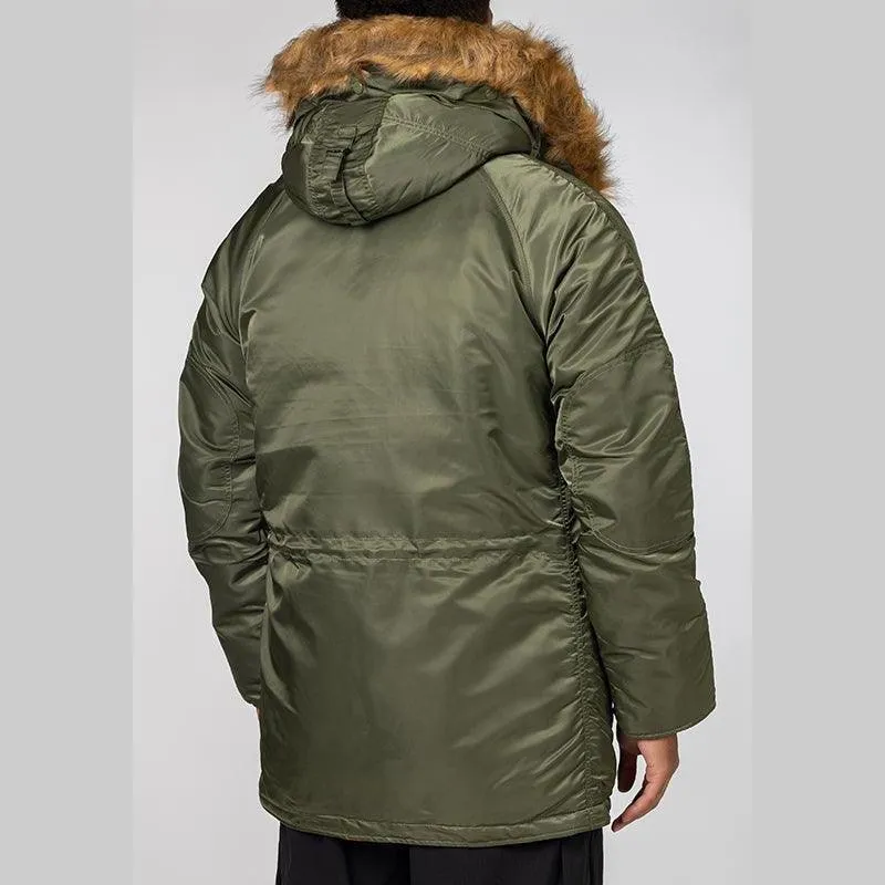 Slim Fit N-3B Parka - Sage