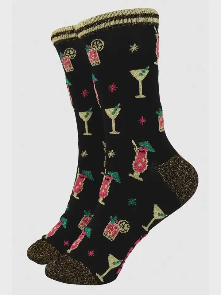 Sock Talk Bamboo Socks Cocktail Party