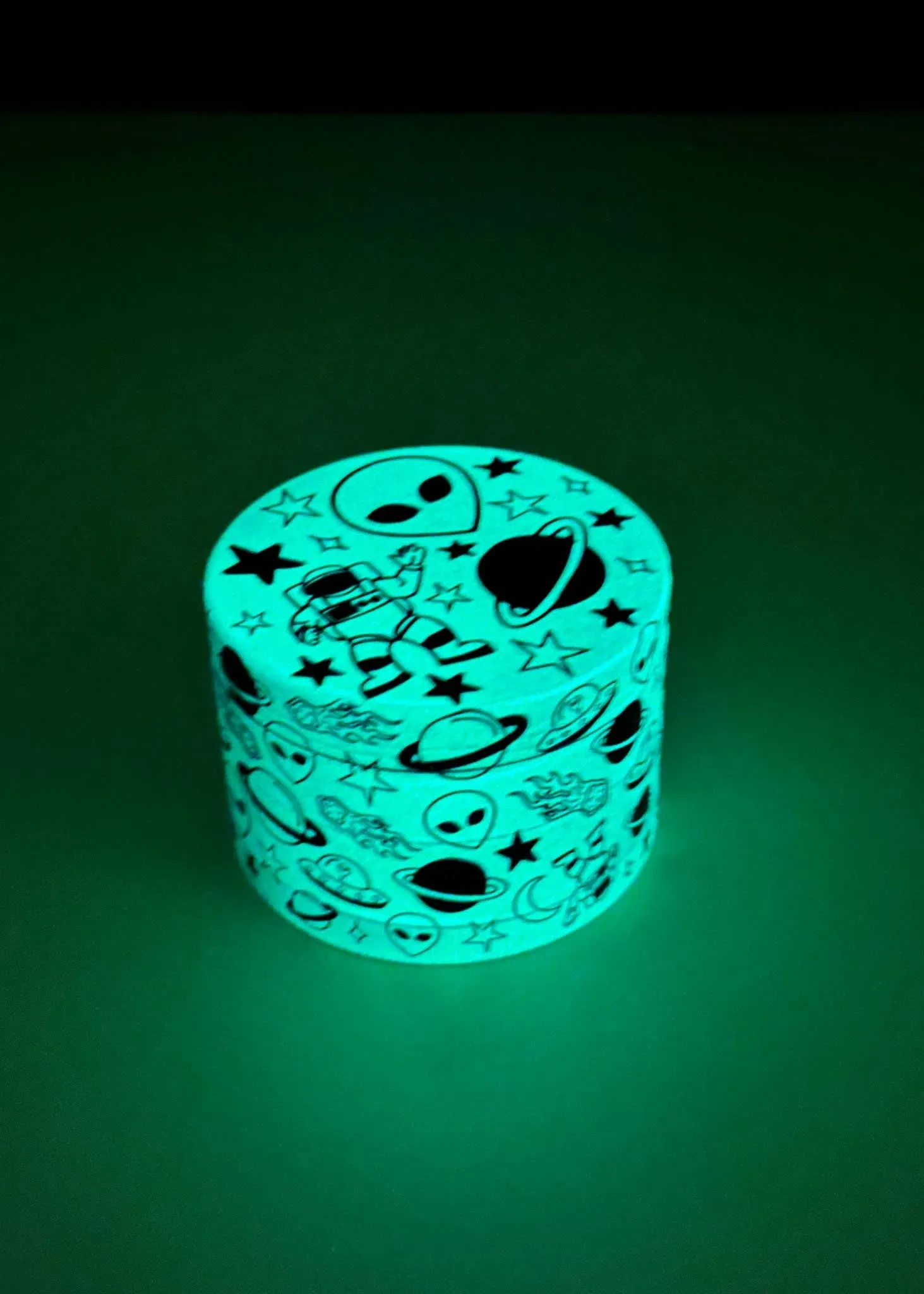 SPACE DOODLE GRINDER (glow in the dark)