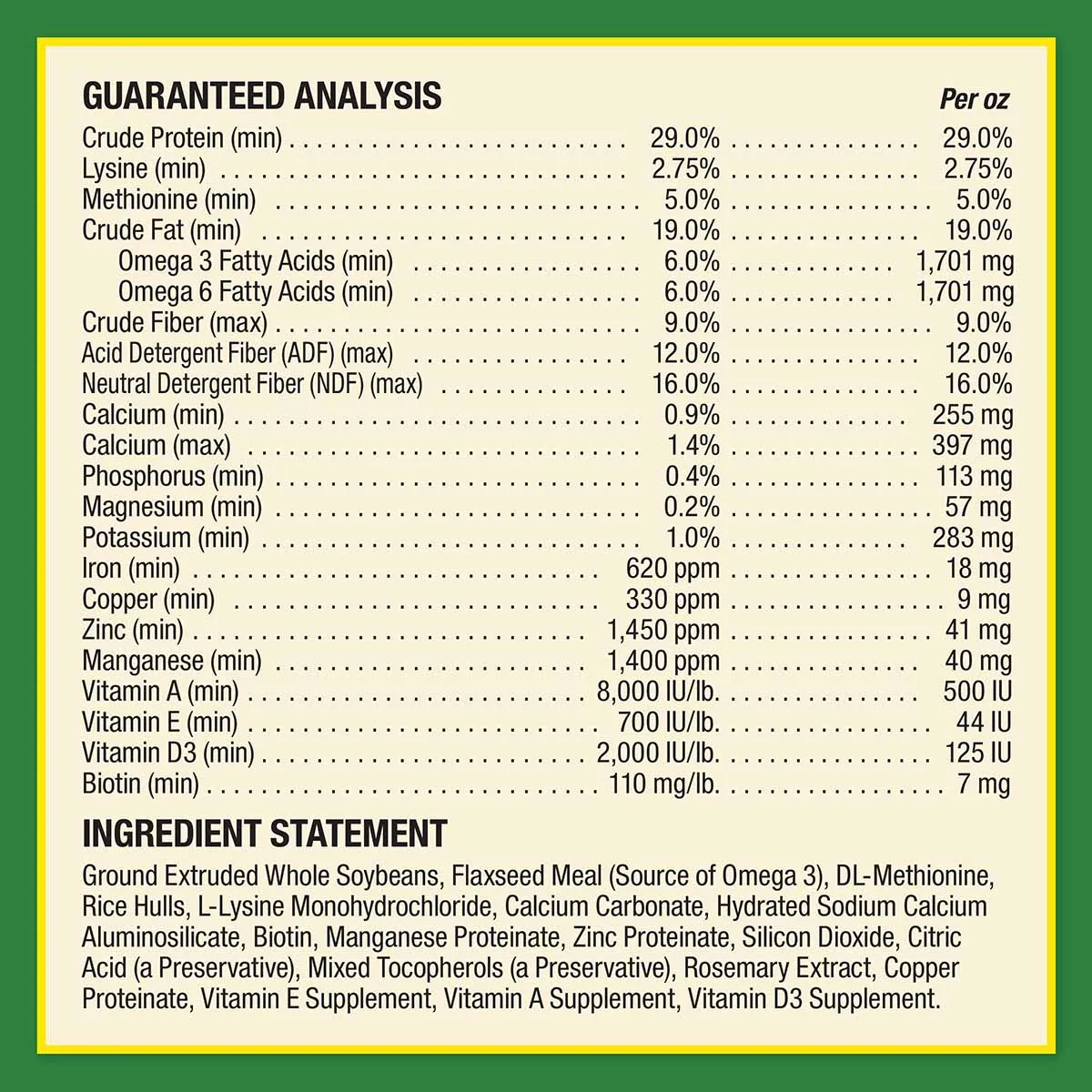 Super 14 Horse Coat Supplement