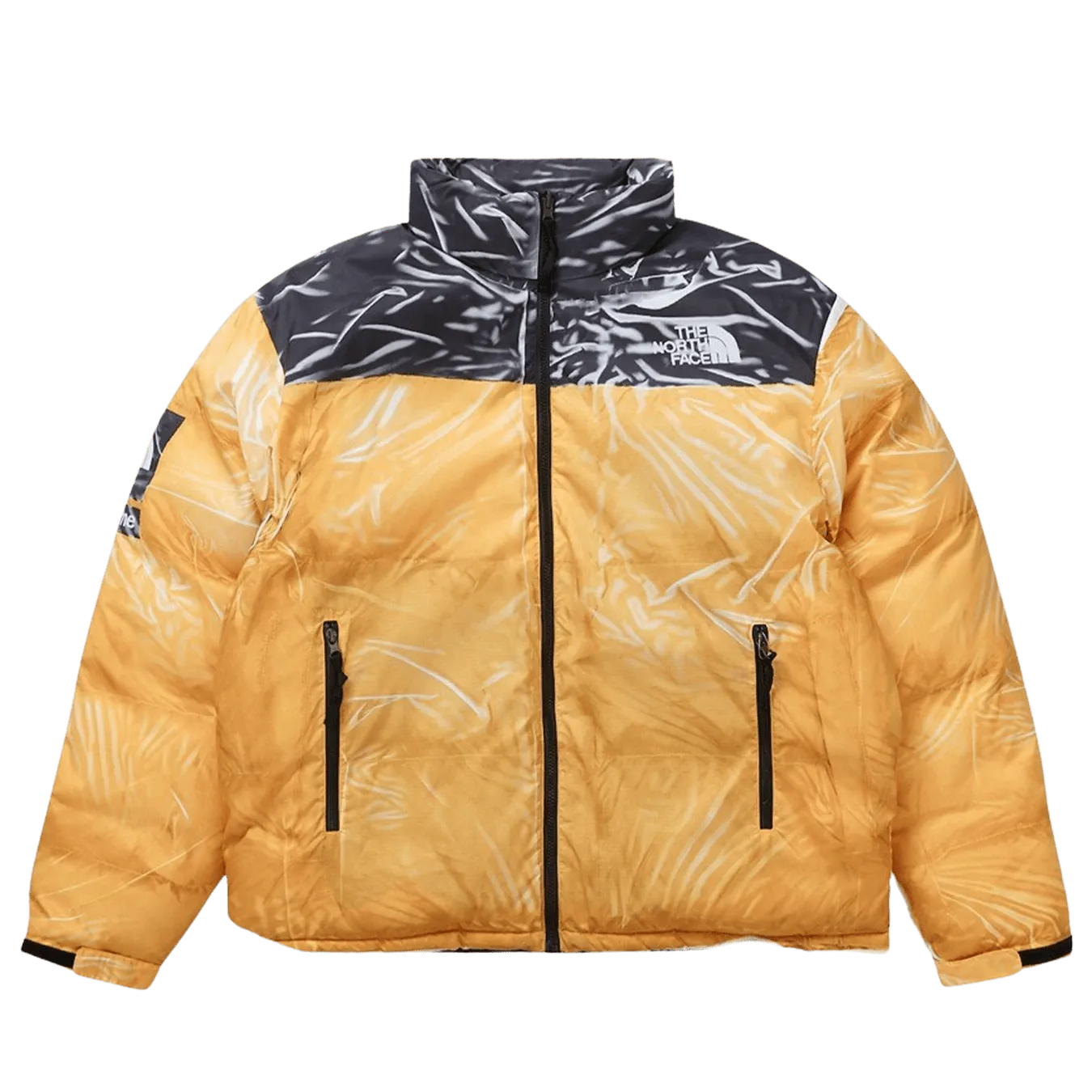 Supreme The North Face Trompe L'oeil Printed Nuptse Jacket