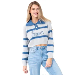 SWEATER PARA MUJER EMBROIDERY FOREVER KNIT FOREVER 21