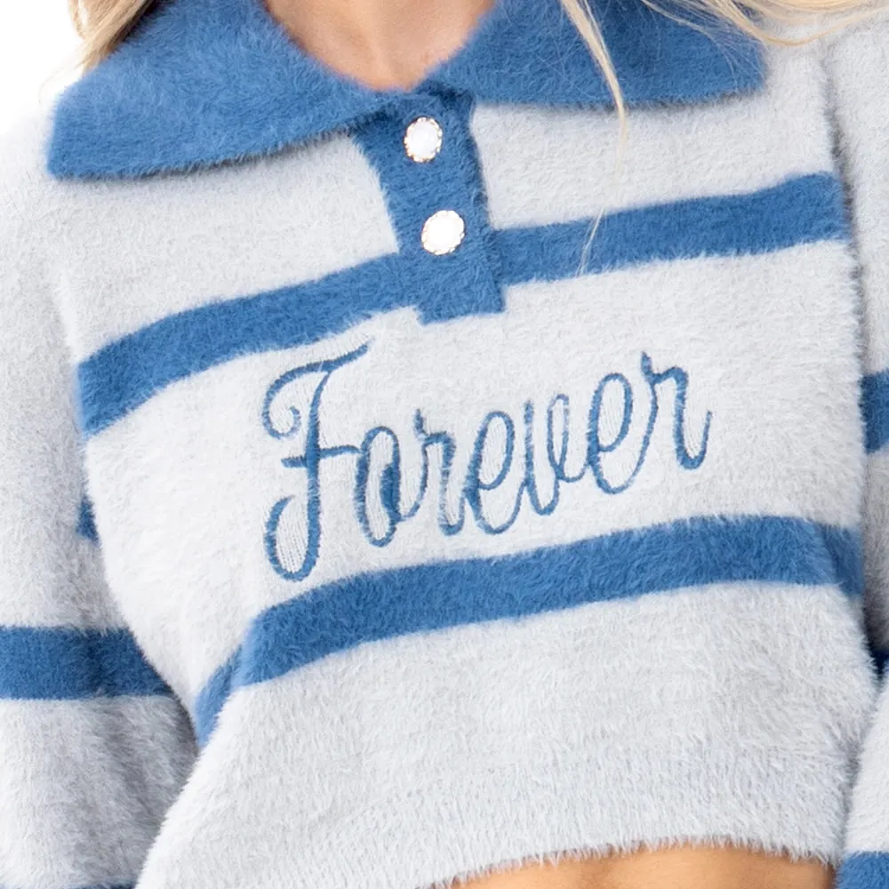 SWEATER PARA MUJER EMBROIDERY FOREVER KNIT FOREVER 21