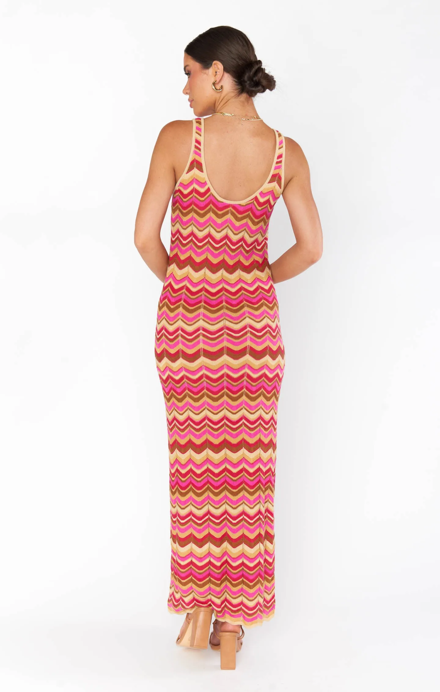 Tala Tank Maxi ~ Horizon Stripe Knit