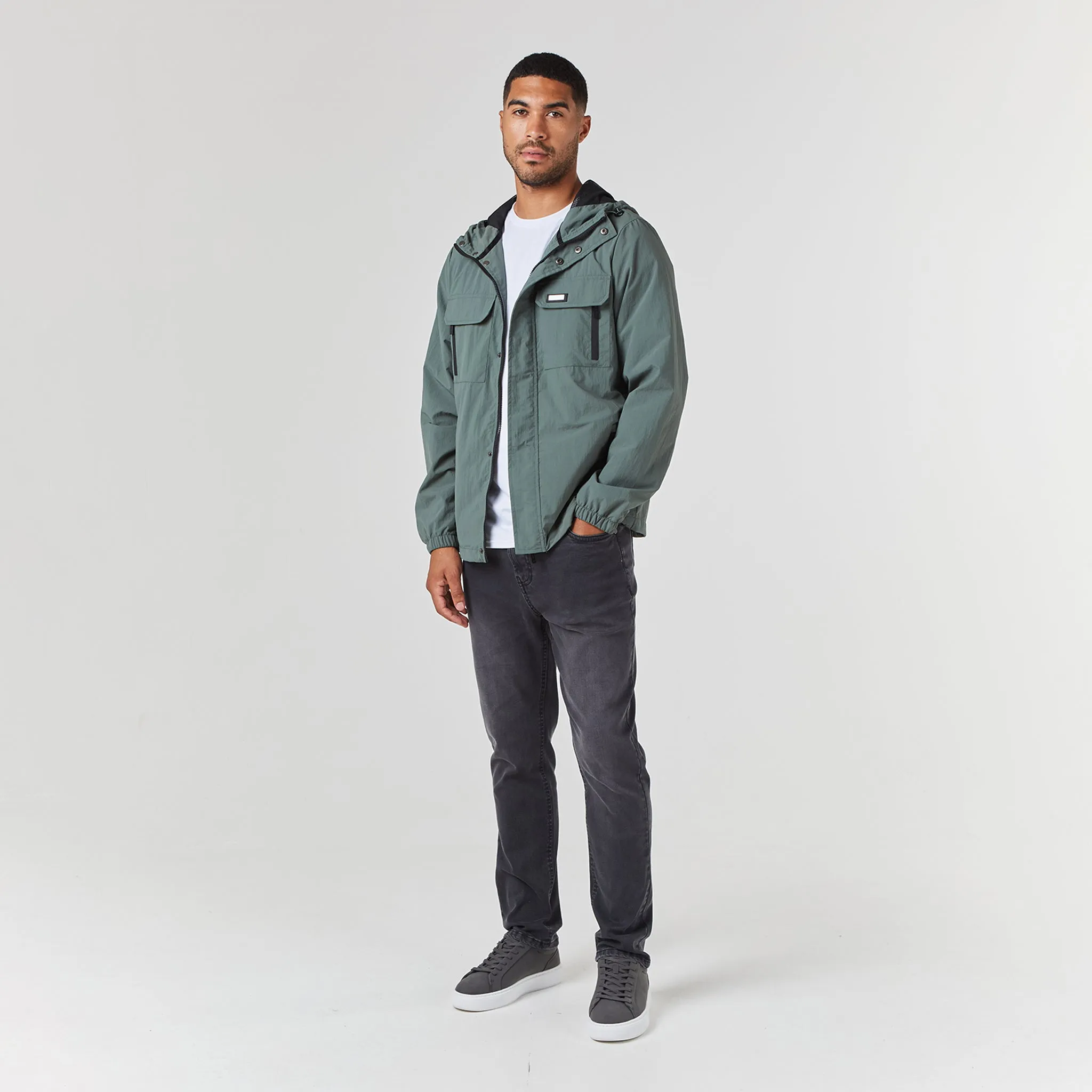 Tech Utility Jacket | Sage