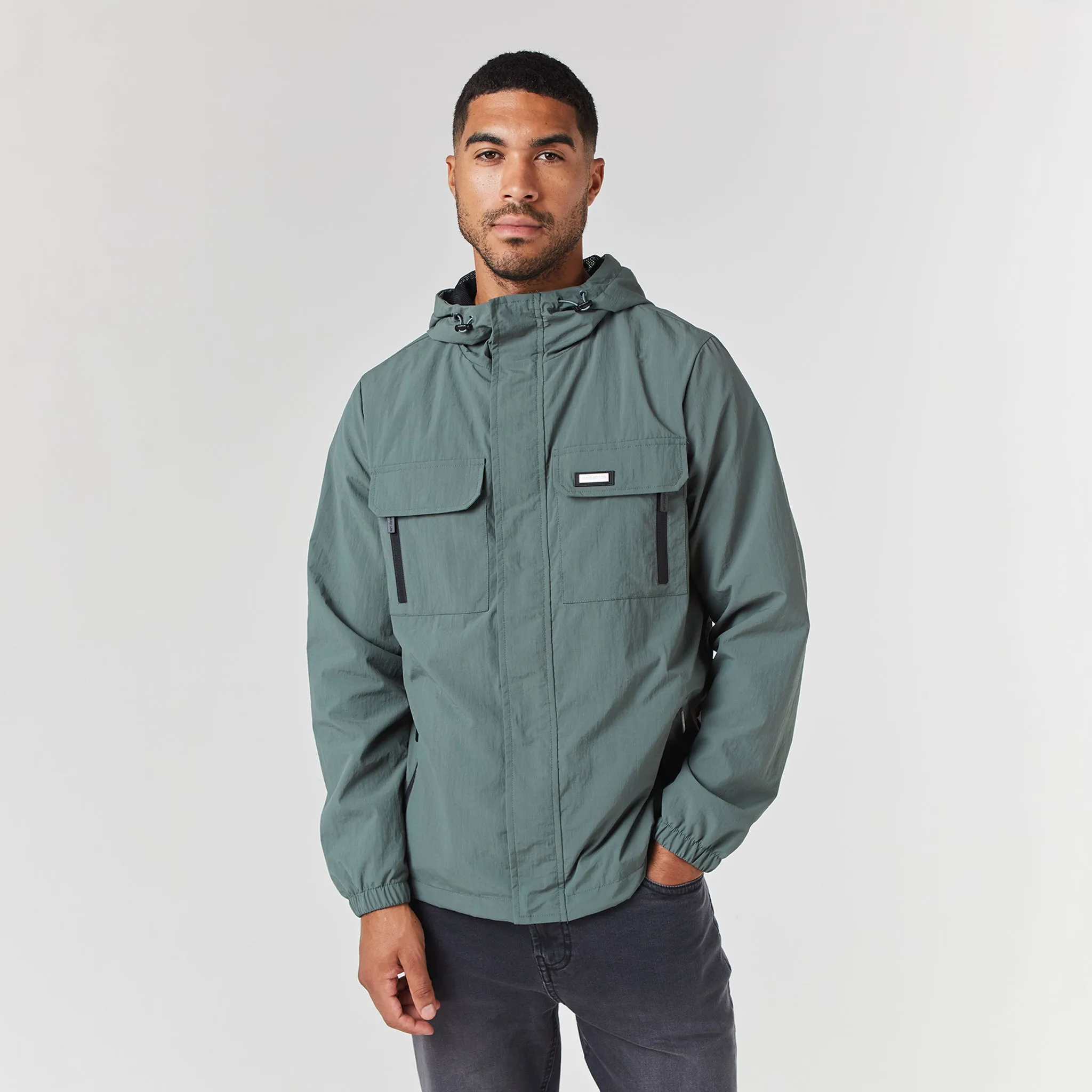 Tech Utility Jacket | Sage