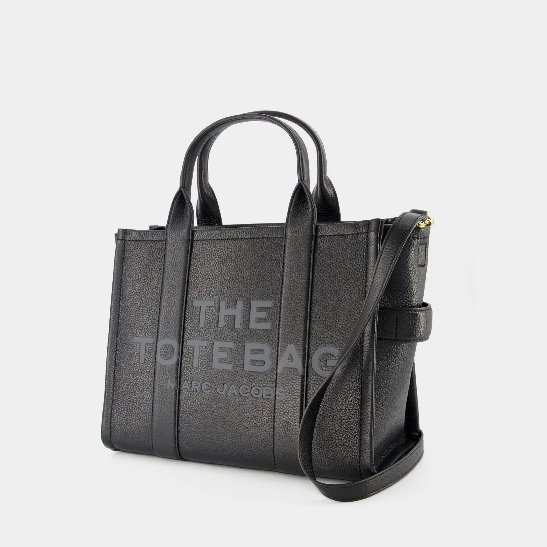 The Medium Tote Bag - Marc Jacobs -  Black - Leather