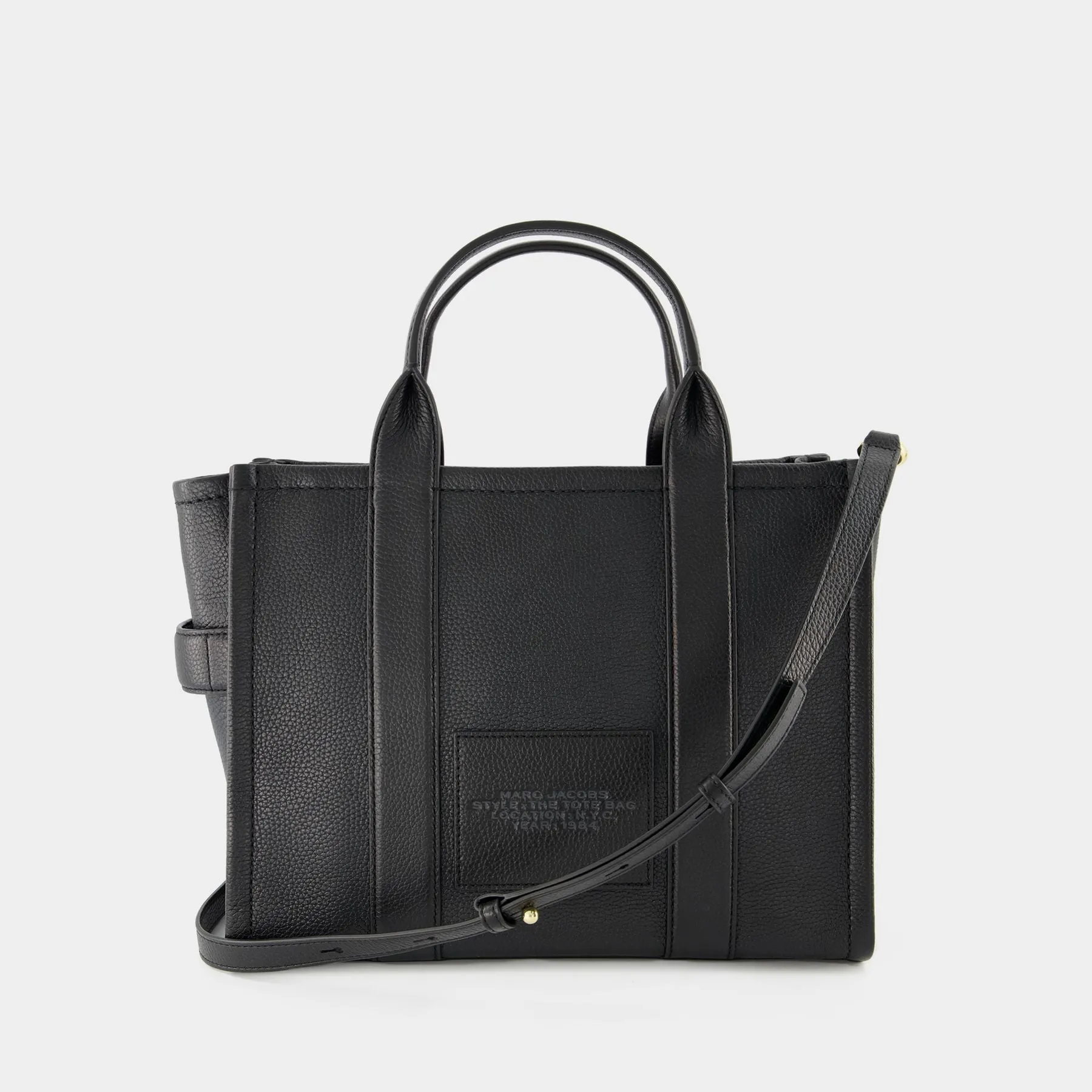 The Medium Tote Bag - Marc Jacobs -  Black - Leather