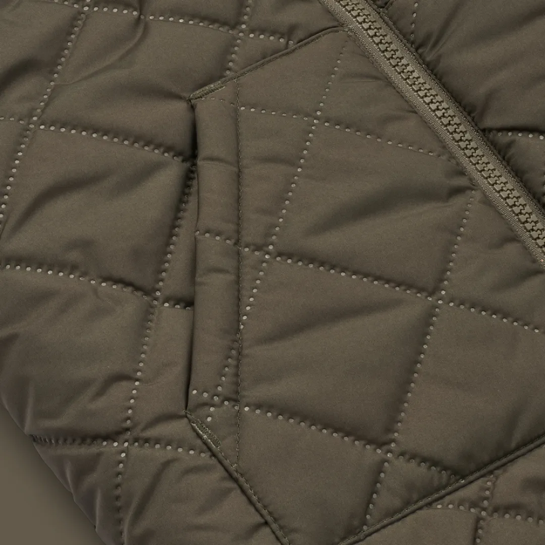 Thermo-Wendejacke "Jackson Reversible Jacket Army Brown Mix"