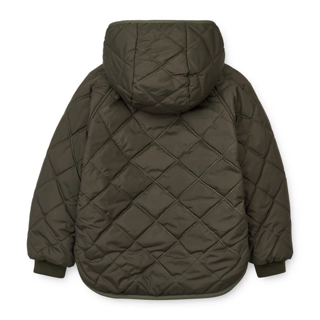 Thermo-Wendejacke "Jackson Reversible Jacket Army Brown Mix"