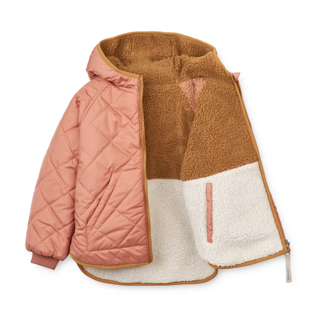 Thermo-Wendejacke "Jackson Reversible Jacket Tuscany Rose Mix"