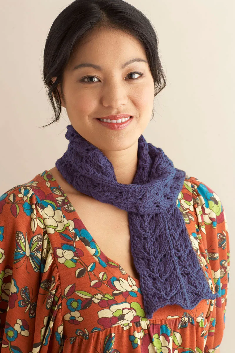 Tidewater Lace Scarf Pattern (Knit)