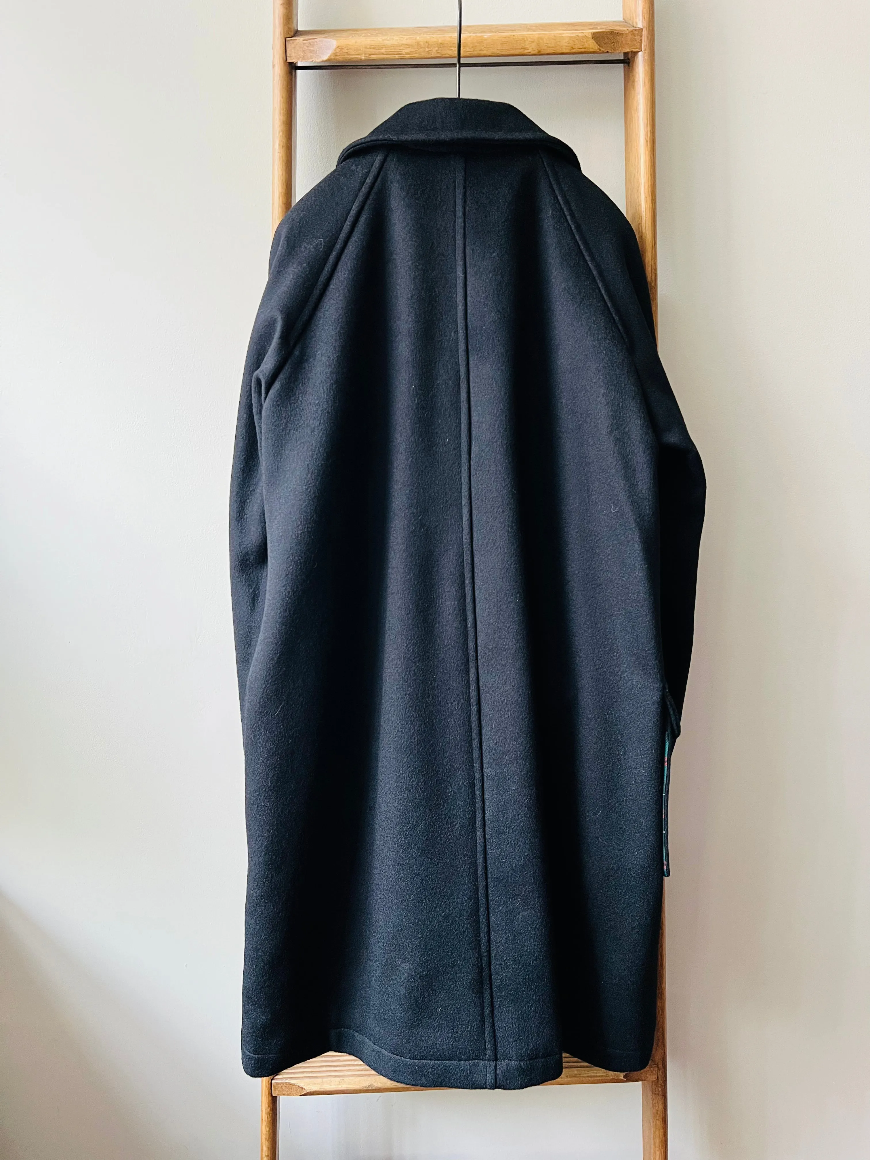 Tielocken Melton Coat / Black Loaden