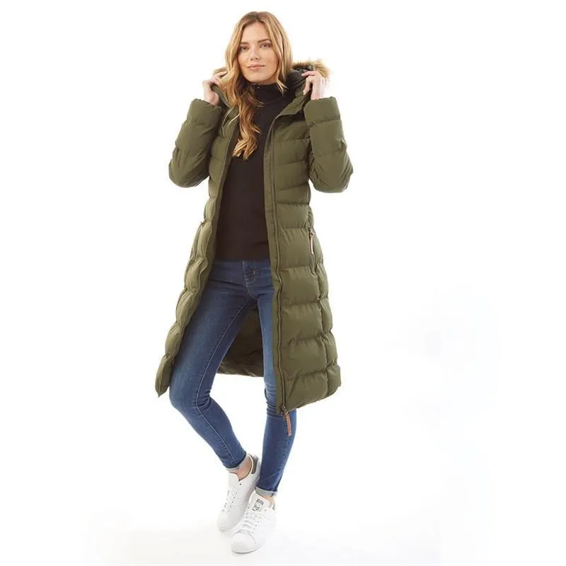 Trespass Audrey Womens Ladies Long Parka Coat