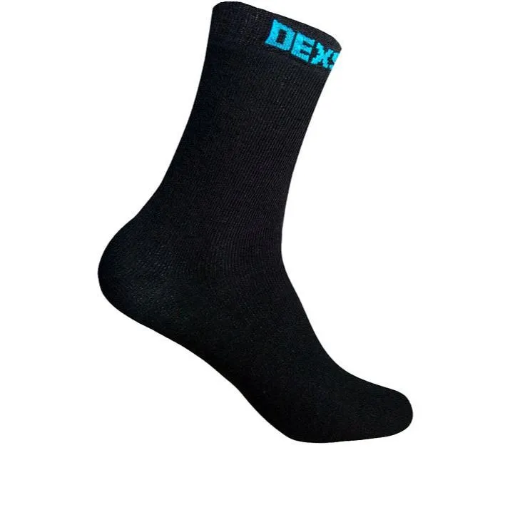 Ultra-Thin Waterproof Sock - Crew - Black