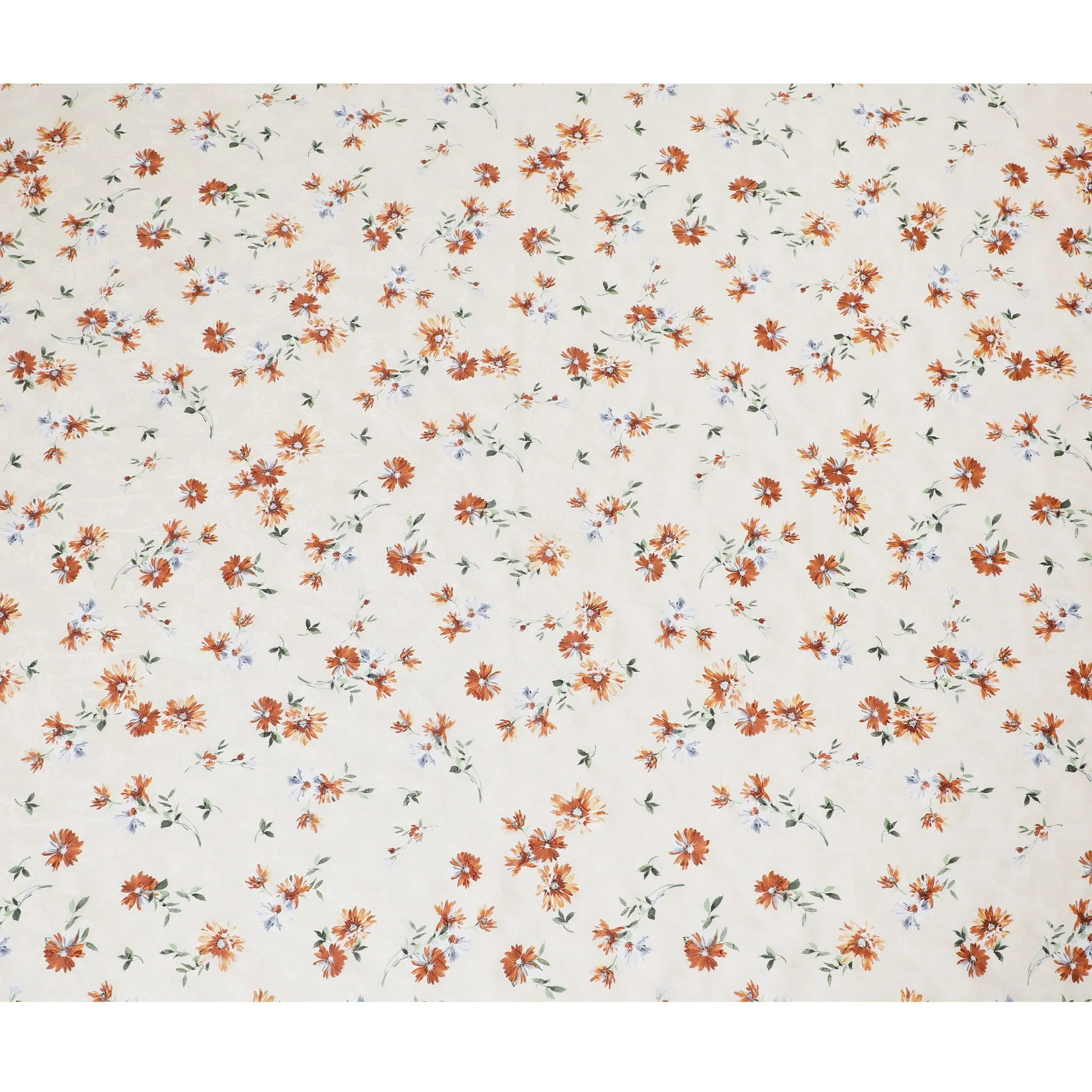 Uragiri Cream Wildflower Cotton Voile Fabric - Authentic Japanese, 110cm Width-D17737