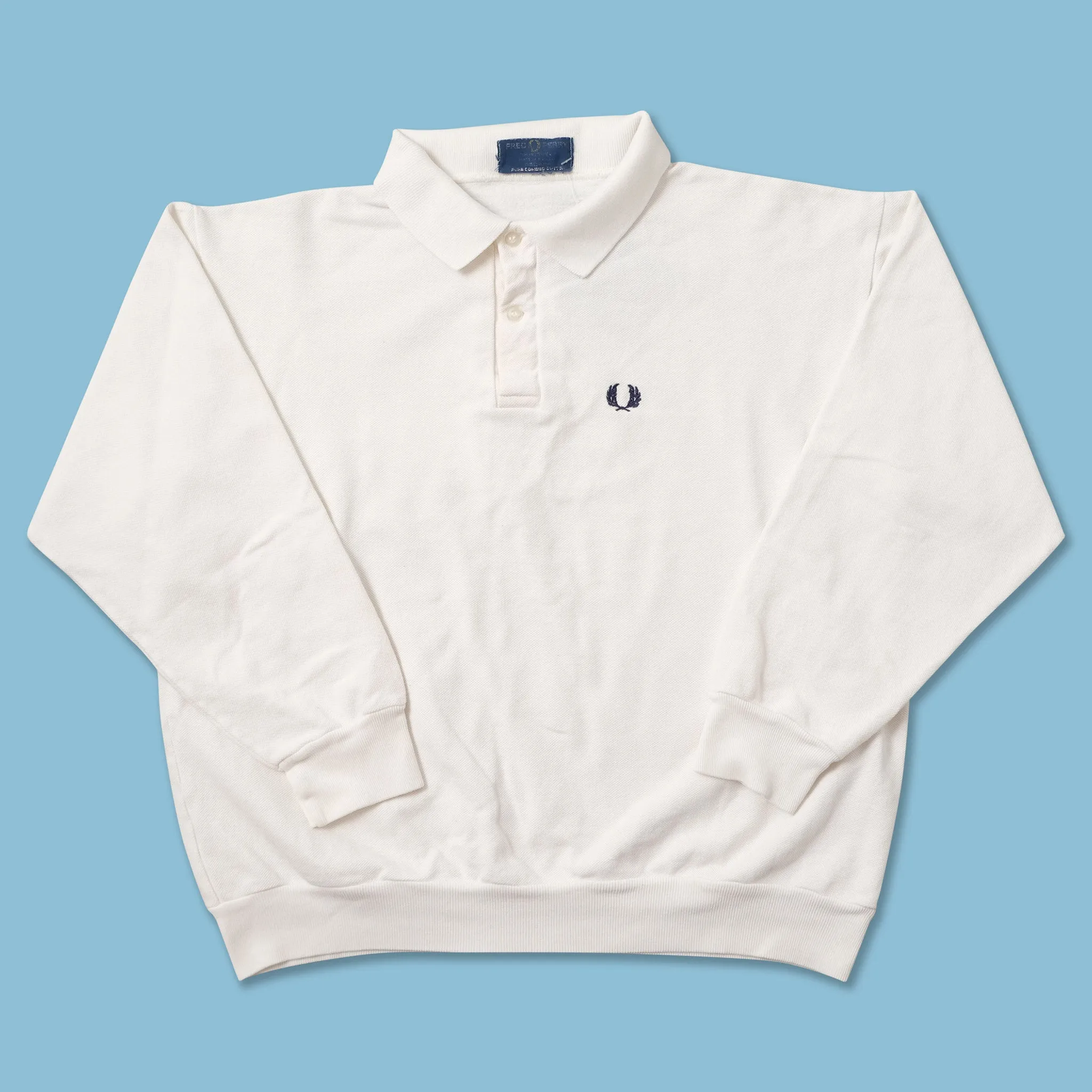 Vintage Fred Perry Women's Long Polo Medium