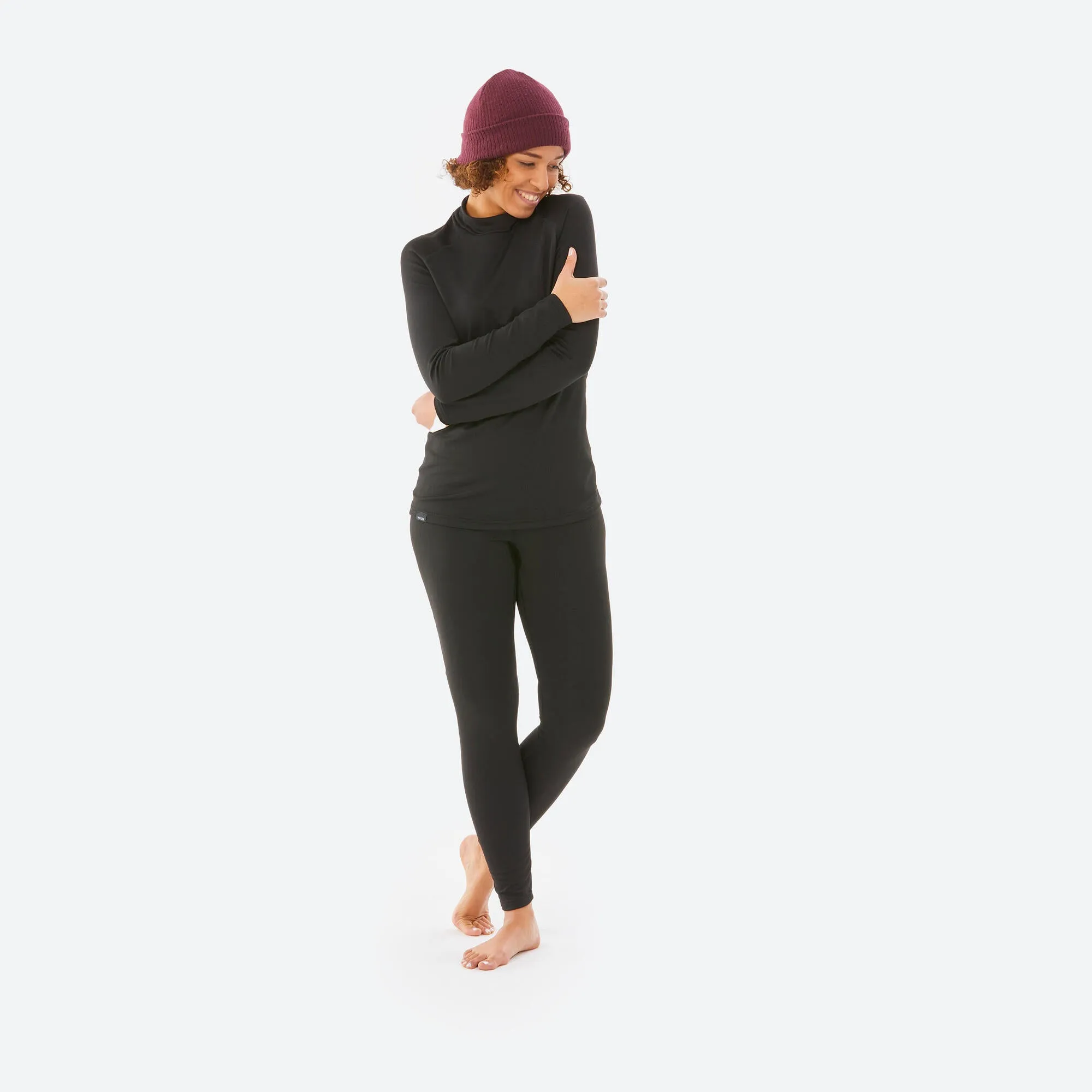 Wedze Women's BL500 Ski Base Layer Top