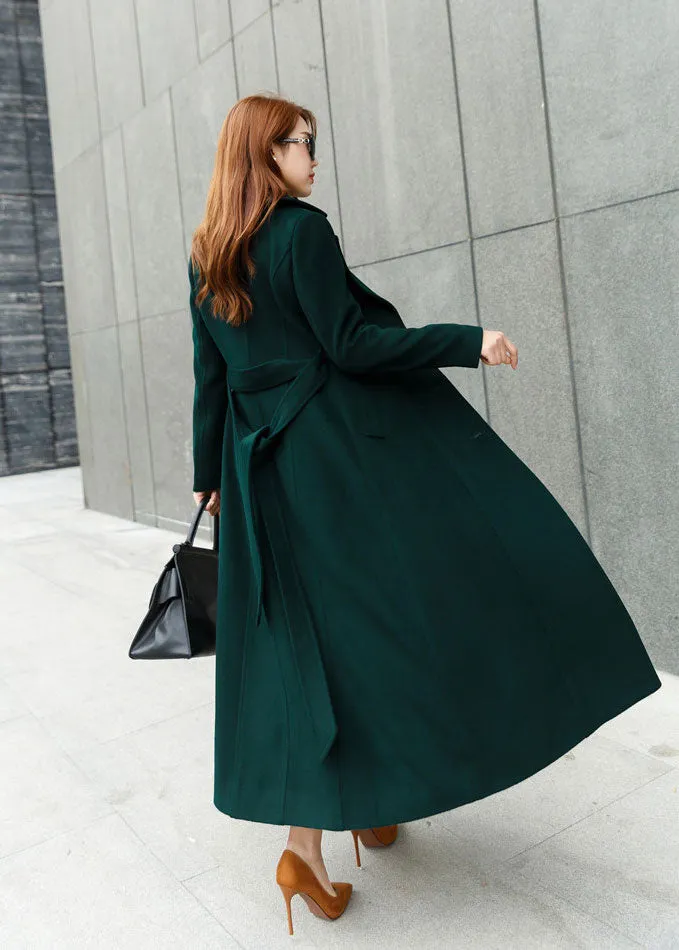 Women Winter Warm Wool Coat 2458