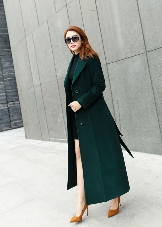 Women Winter Warm Wool Coat 2458