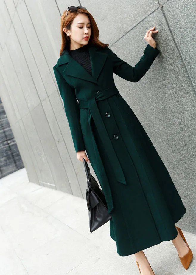 Women Winter Warm Wool Coat 2458#