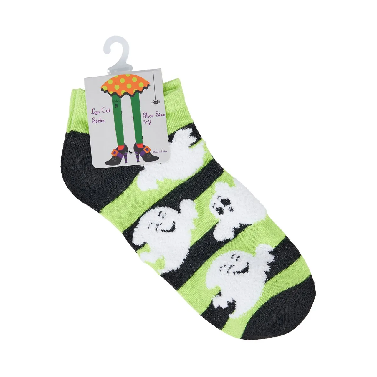 *Women's Halloween No-Show and Crew Socks