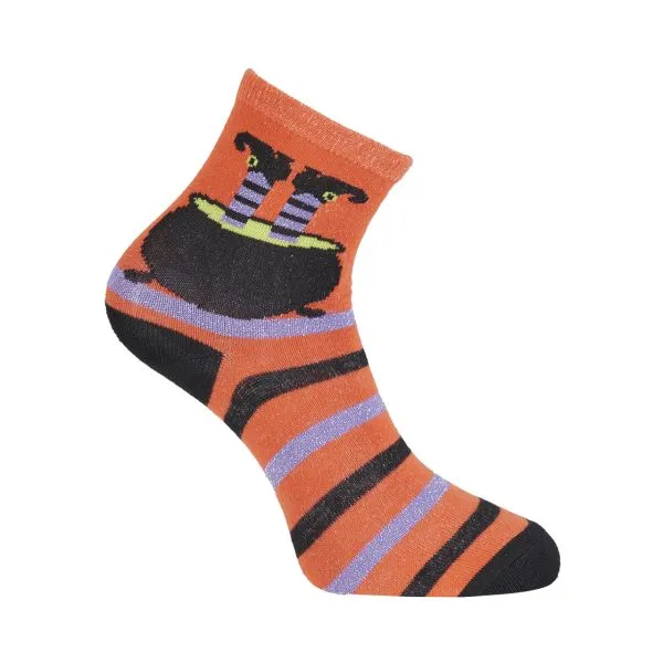 *Women's Halloween No-Show and Crew Socks