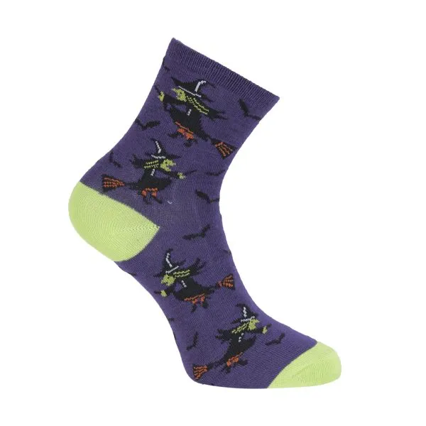 *Women's Halloween No-Show and Crew Socks