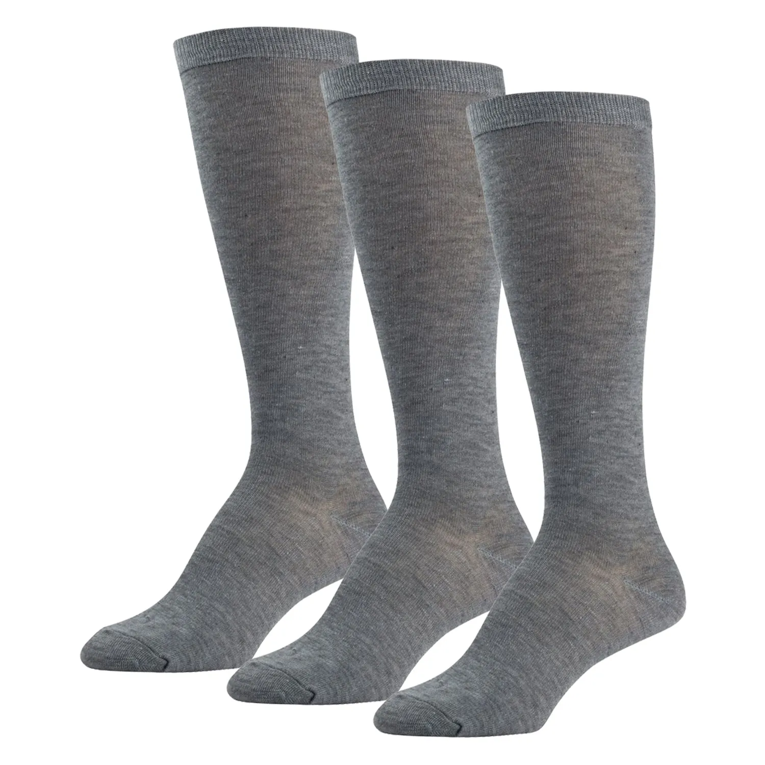 Women's Solid Colored Knee High Socks