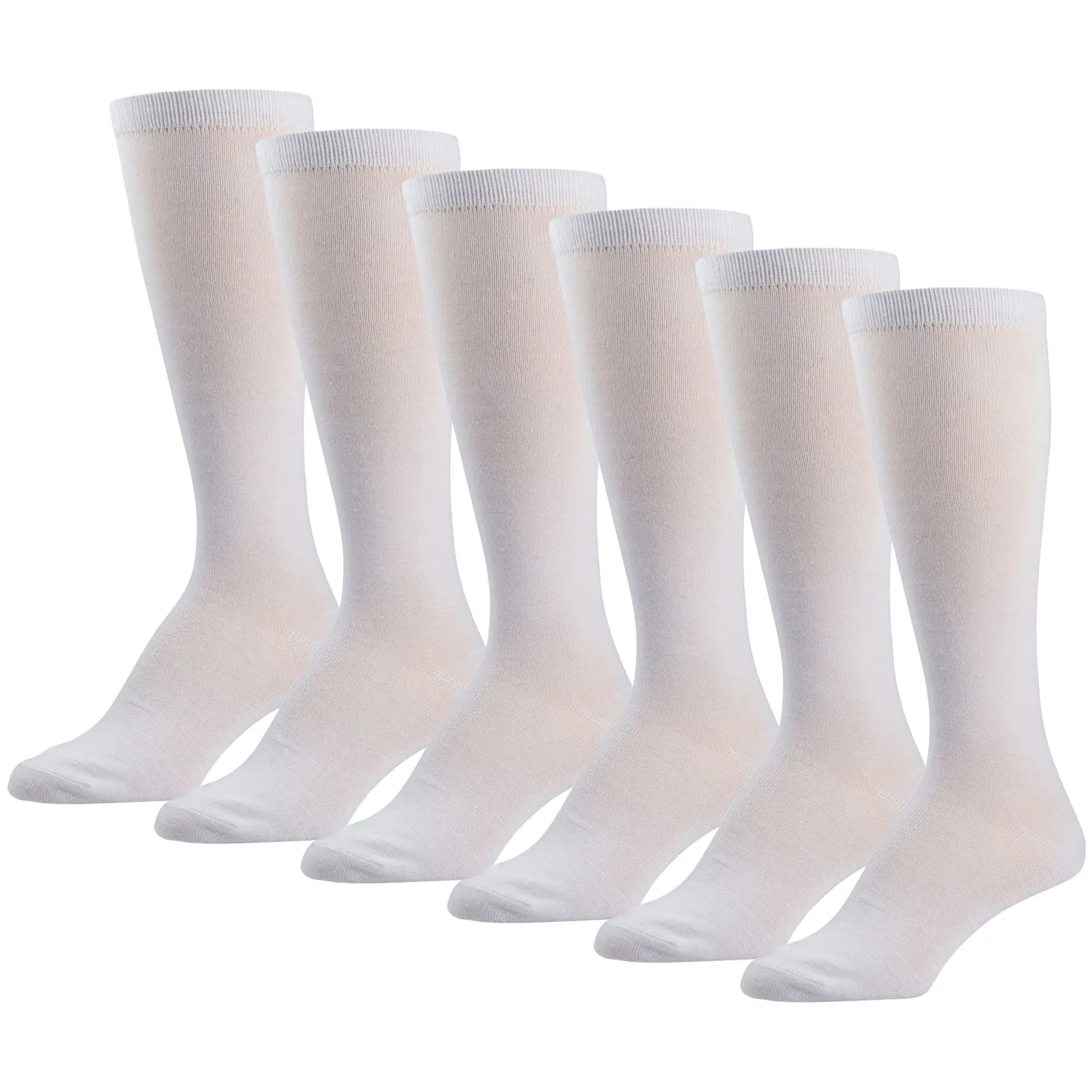 Women's Solid Colored Knee High Socks