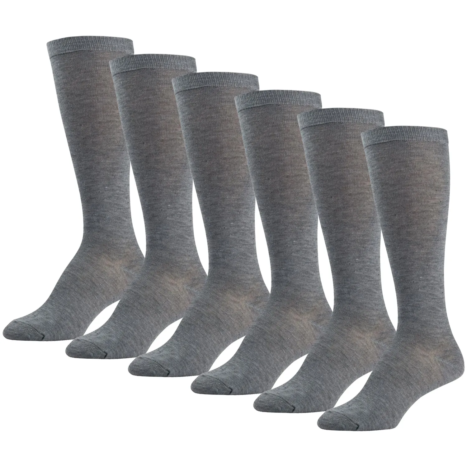 Women's Solid Colored Knee High Socks