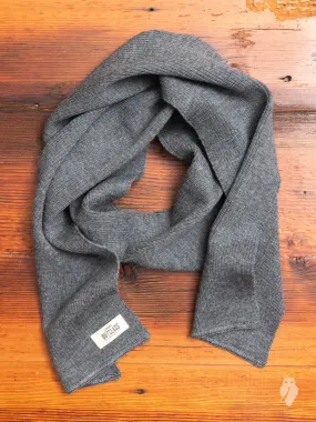 Wool Scarf in Grey