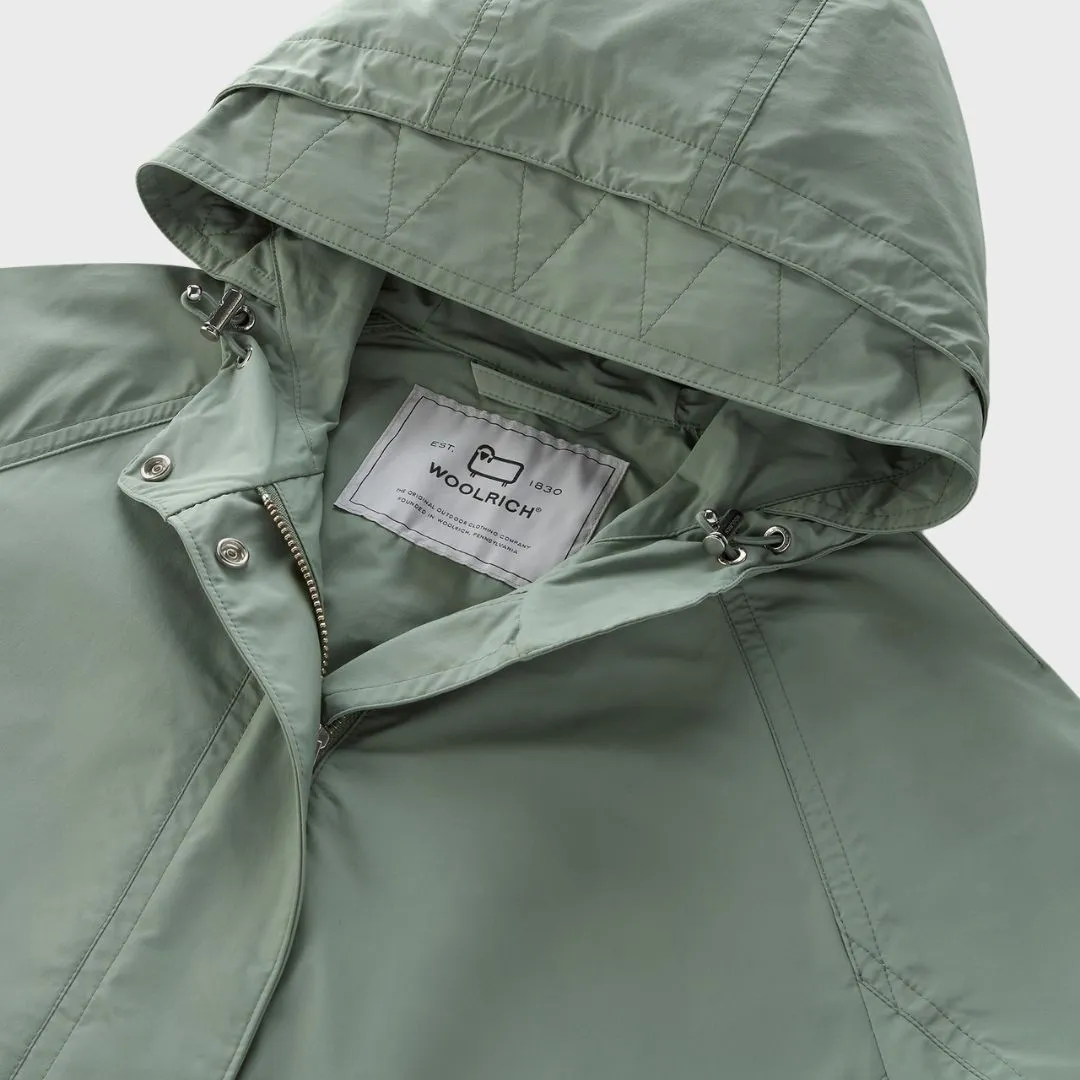 Woolrich Long Summer Parka Women's Sage