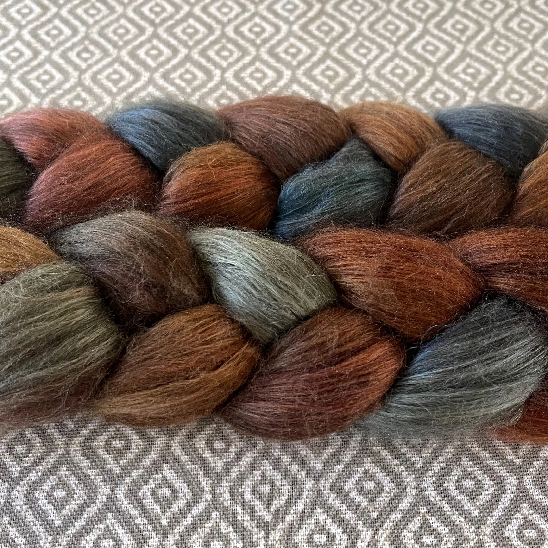 Yak Silk Roving - Outlaw