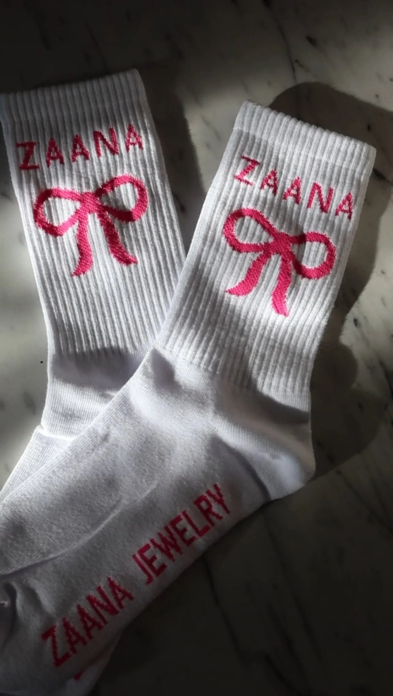 Zaana Bow Socks