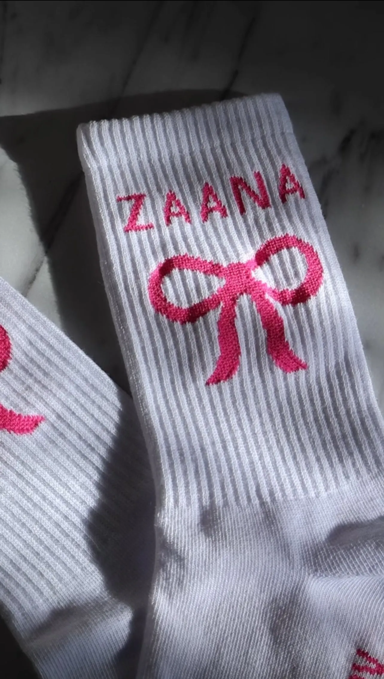 Zaana Bow Socks