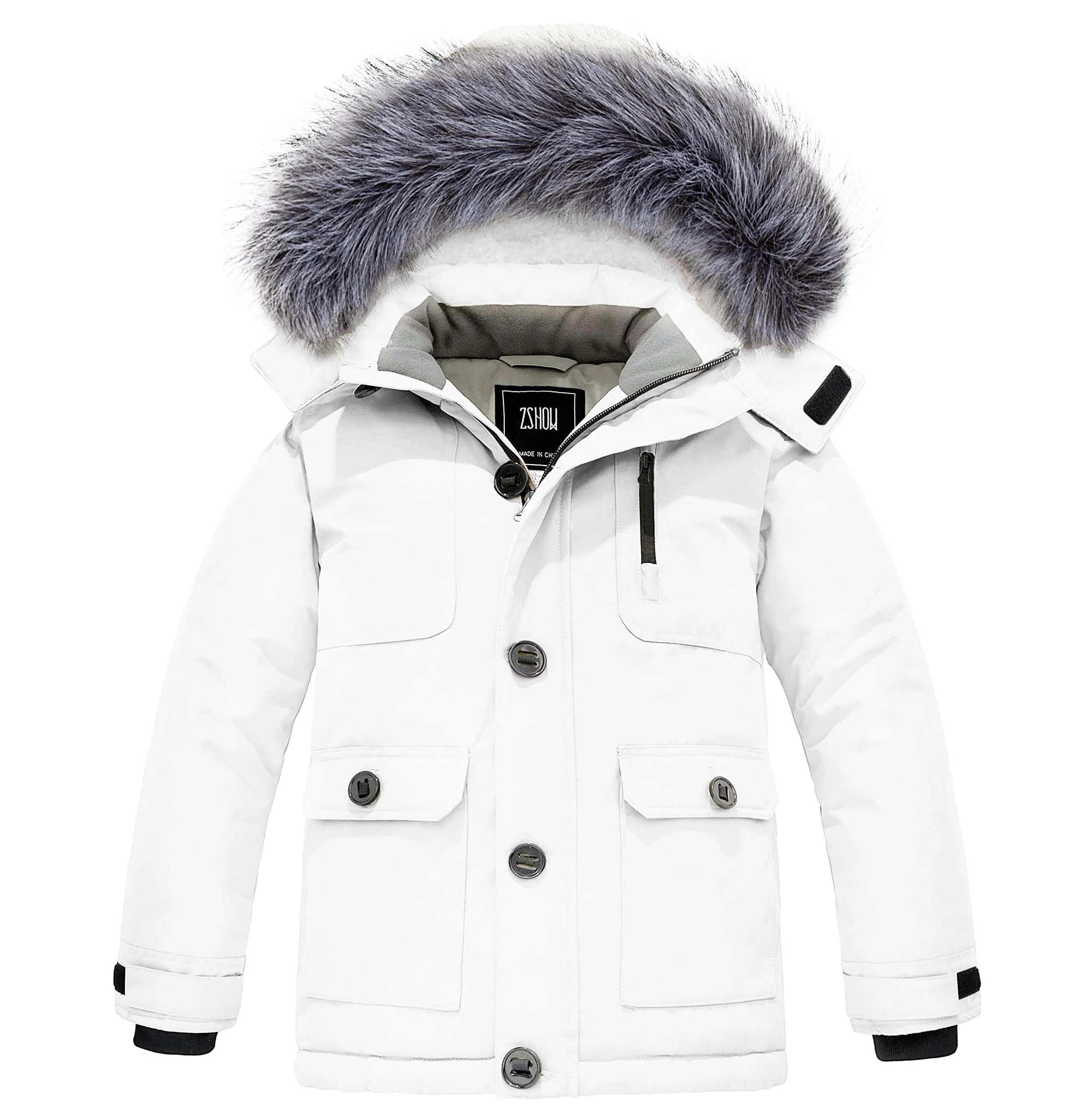 ZSHOW Boy's Mid-Length Jacket